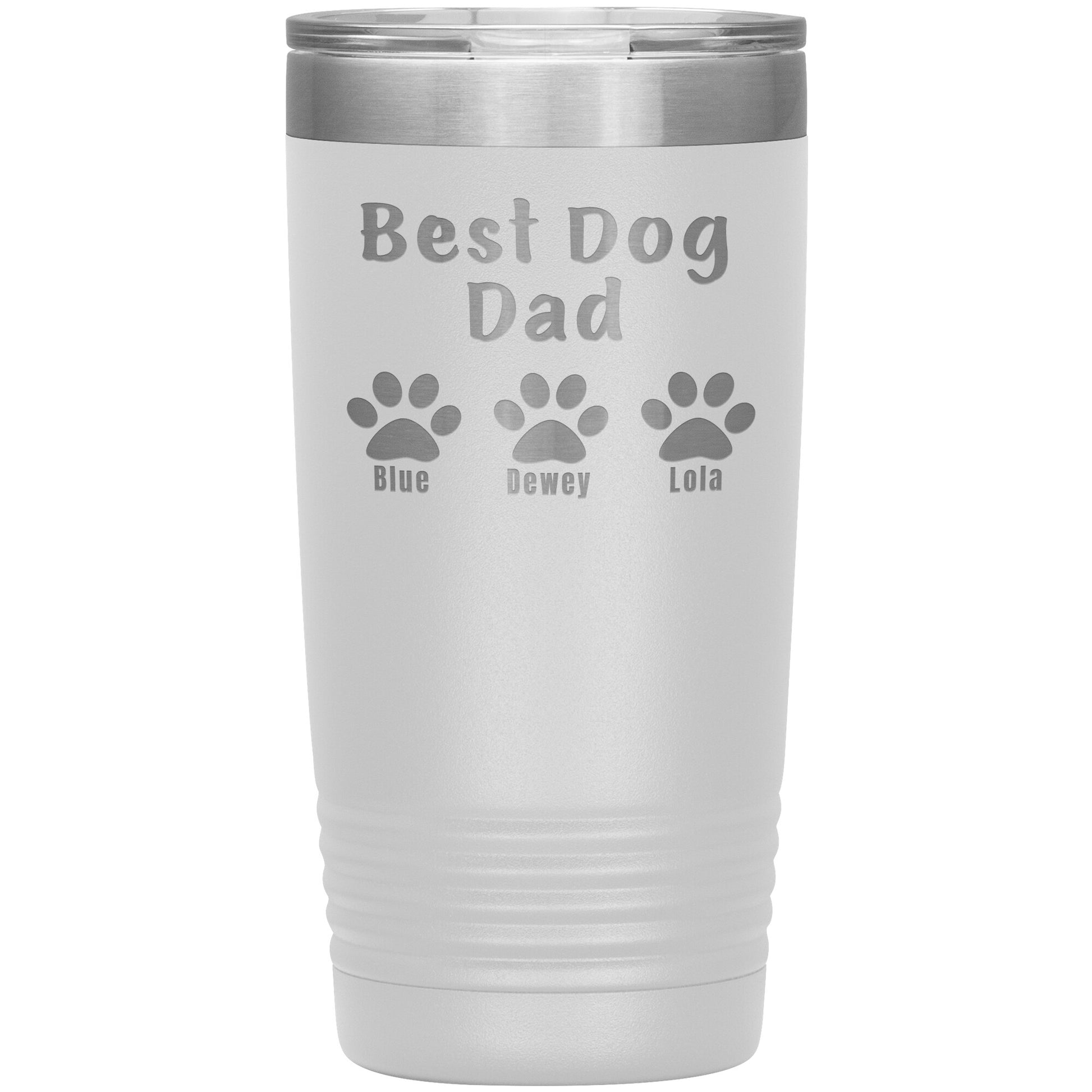 Best Dog Dad Tumbler