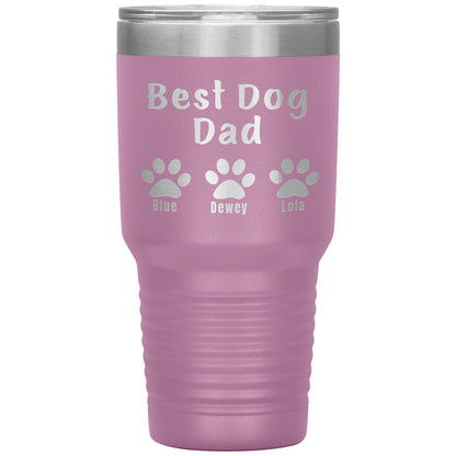 Best Dog Dad Tumbler