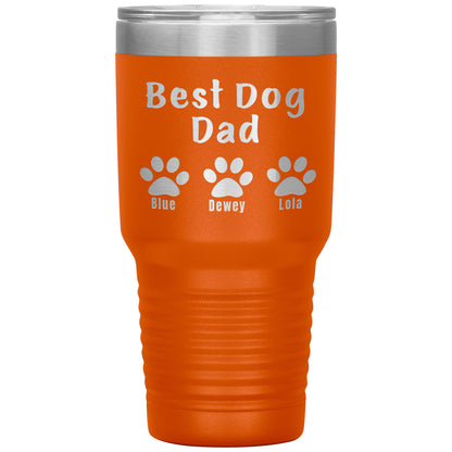 Best Dog Dad Tumbler