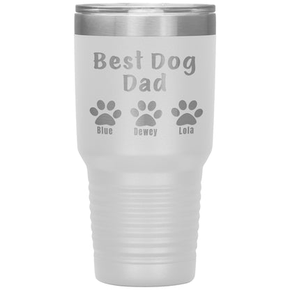 Best Dog Dad Tumbler