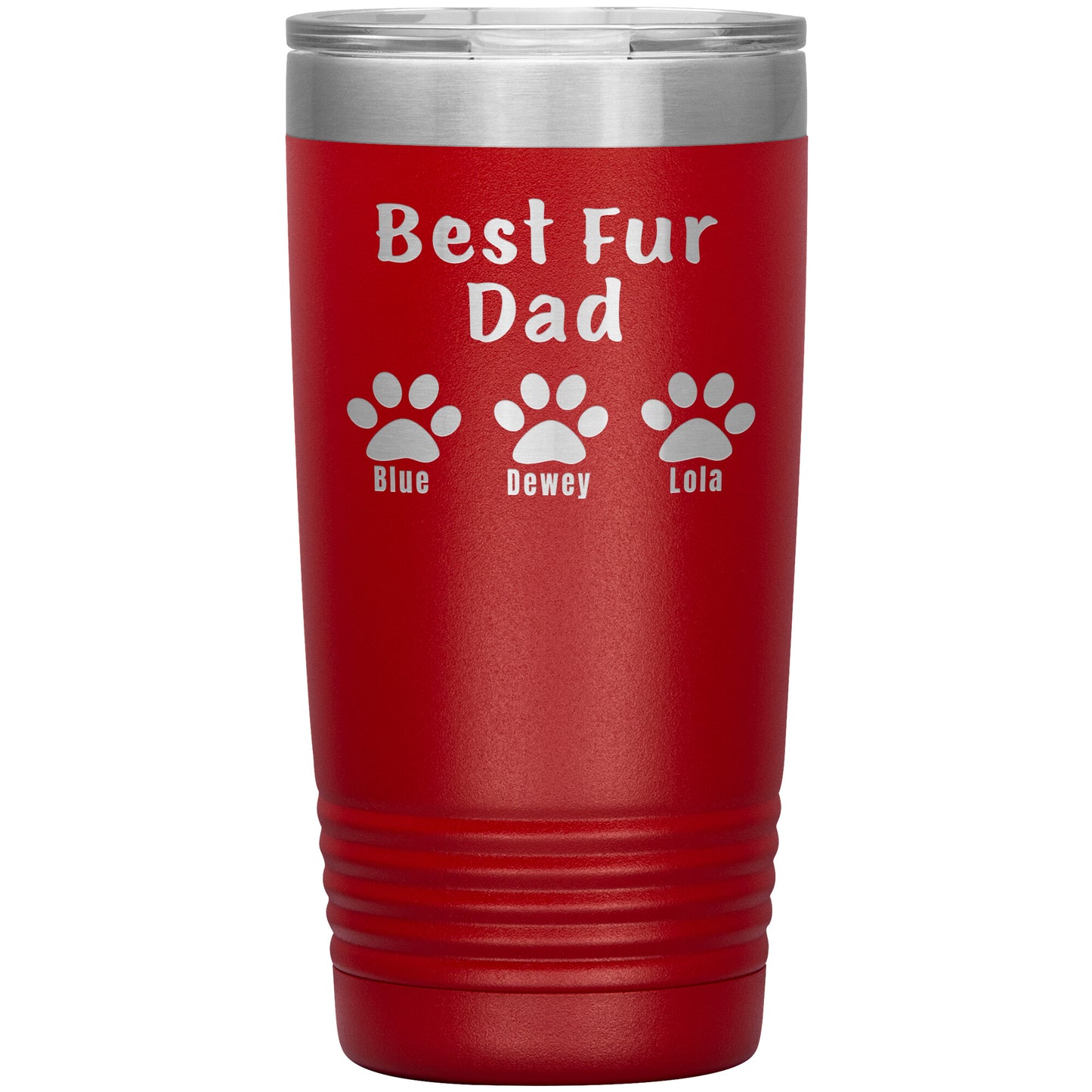 Best Fur Dad Tumbler