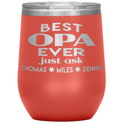 Best Opa Ever Tumbler