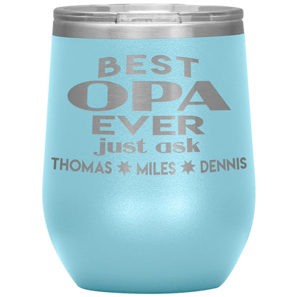 Best Opa Ever Tumbler