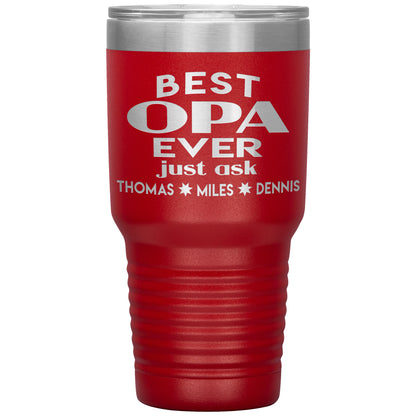 Best Opa Ever Tumbler