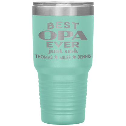 Best Opa Ever Tumbler