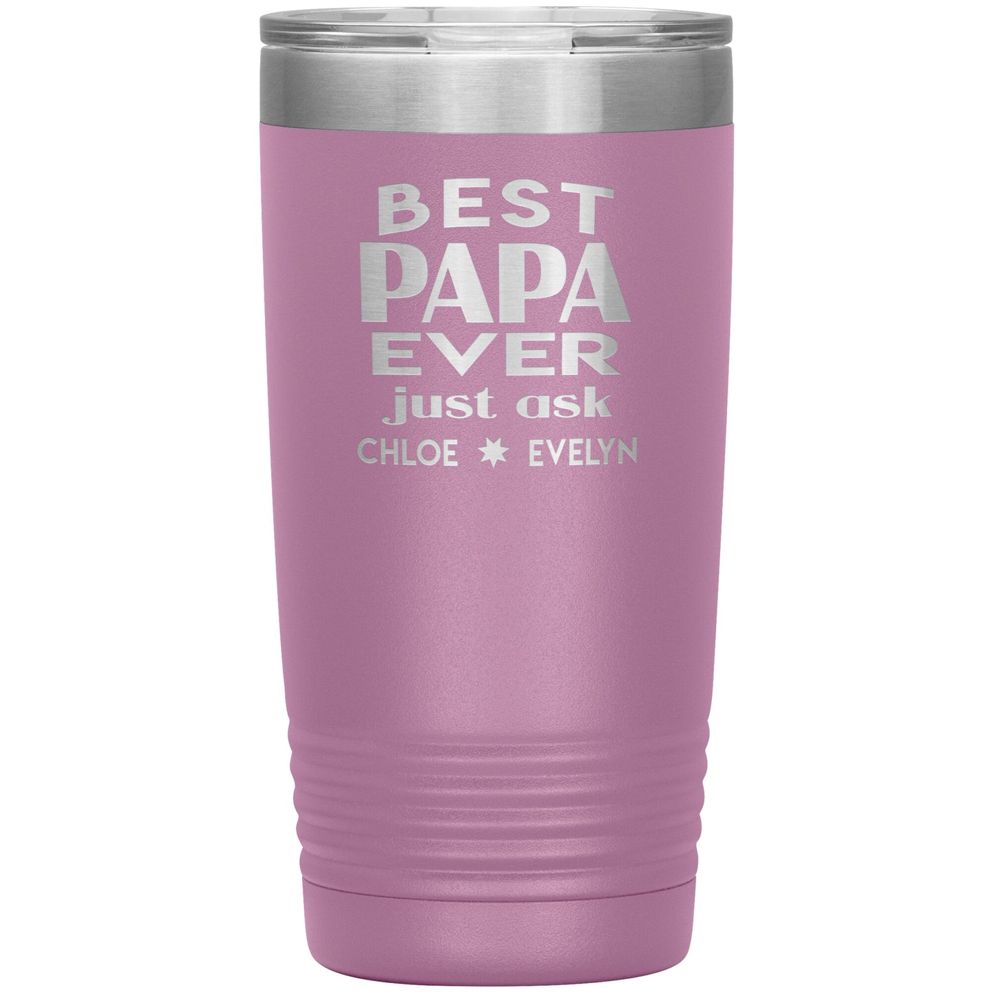 Best Papa Ever Tumbler