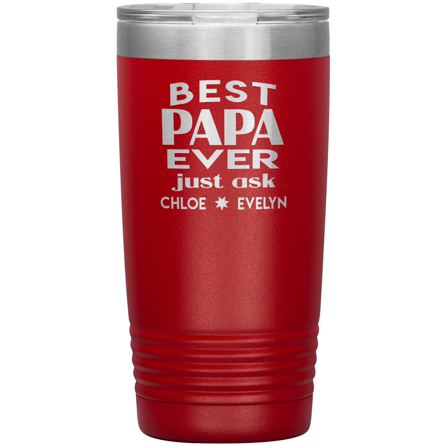 Best Papa Ever Tumbler