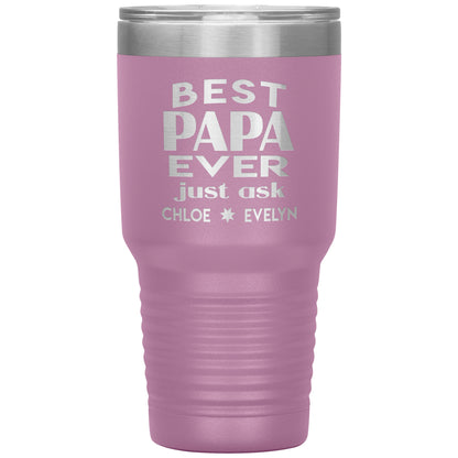 Best Papa Ever Tumbler