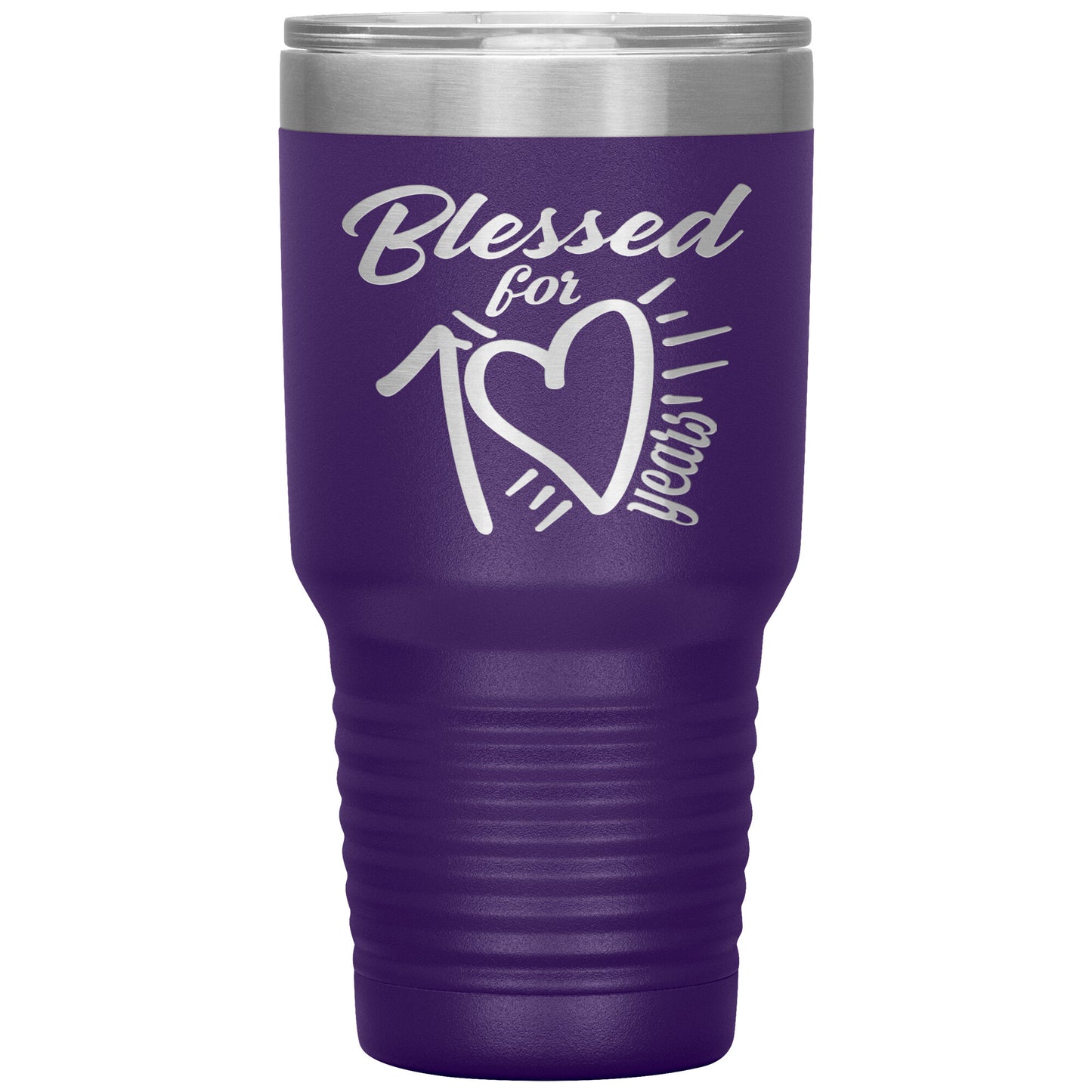 Blessed for 70 Years Tumbler