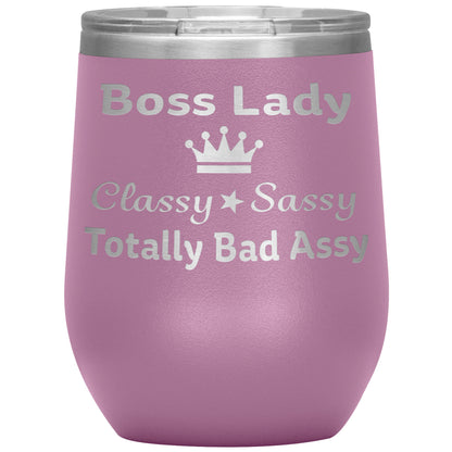 Boss Lady Classy Sassy Tumbler