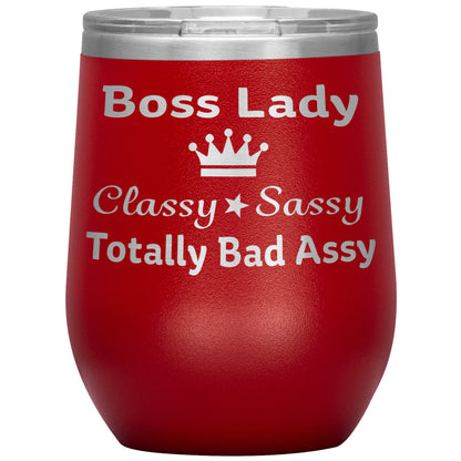 Boss Lady Classy Sassy Tumbler