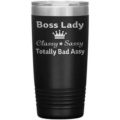 Boss Lady Classy Sassy Tumbler