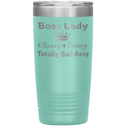 Boss Lady Classy Sassy Tumbler