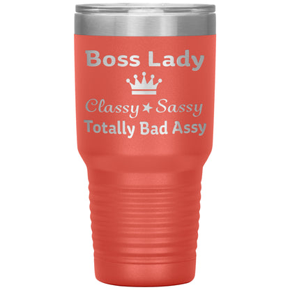 Boss Lady Classy Sassy Tumbler