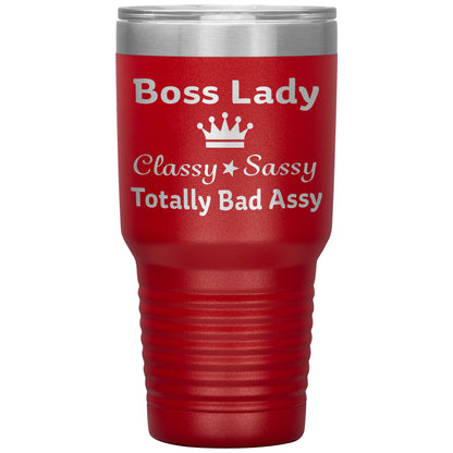 Boss Lady Classy Sassy Tumbler