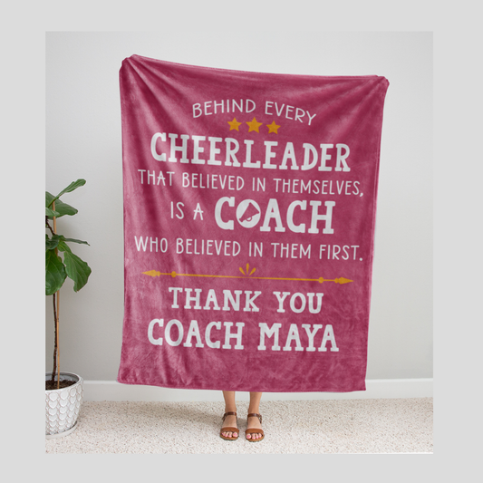 Cheer Coach Blanket