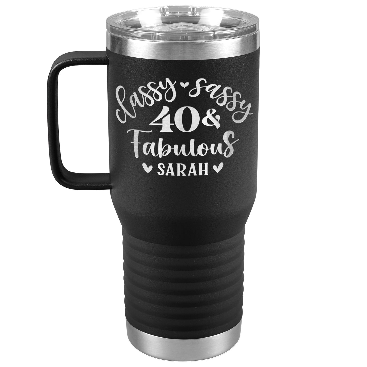 Classy Sassy 40 and Fabulous Birthday Tumbler