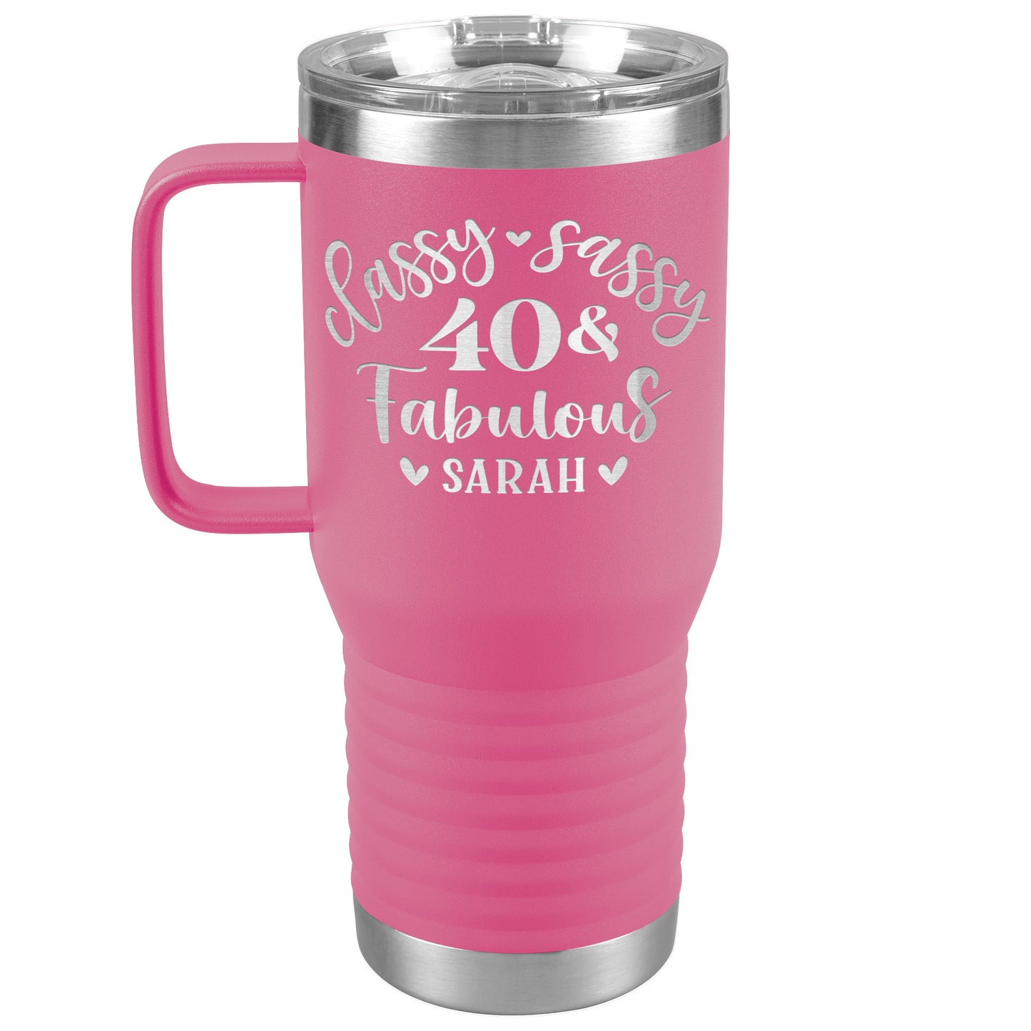 Classy Sassy 40 and Fabulous Birthday Tumbler