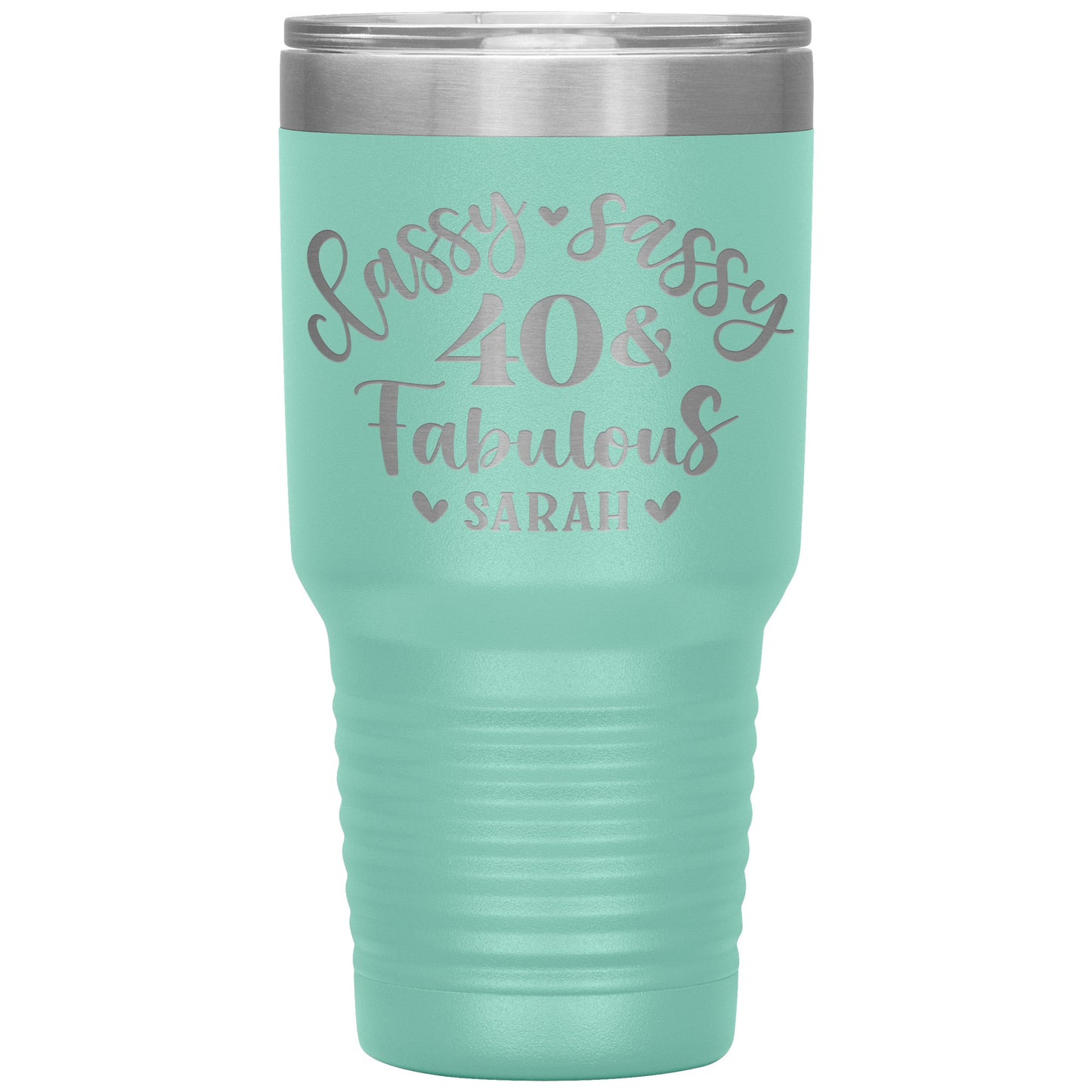 Classy Sassy 40 and Fabulous Birthday Tumbler