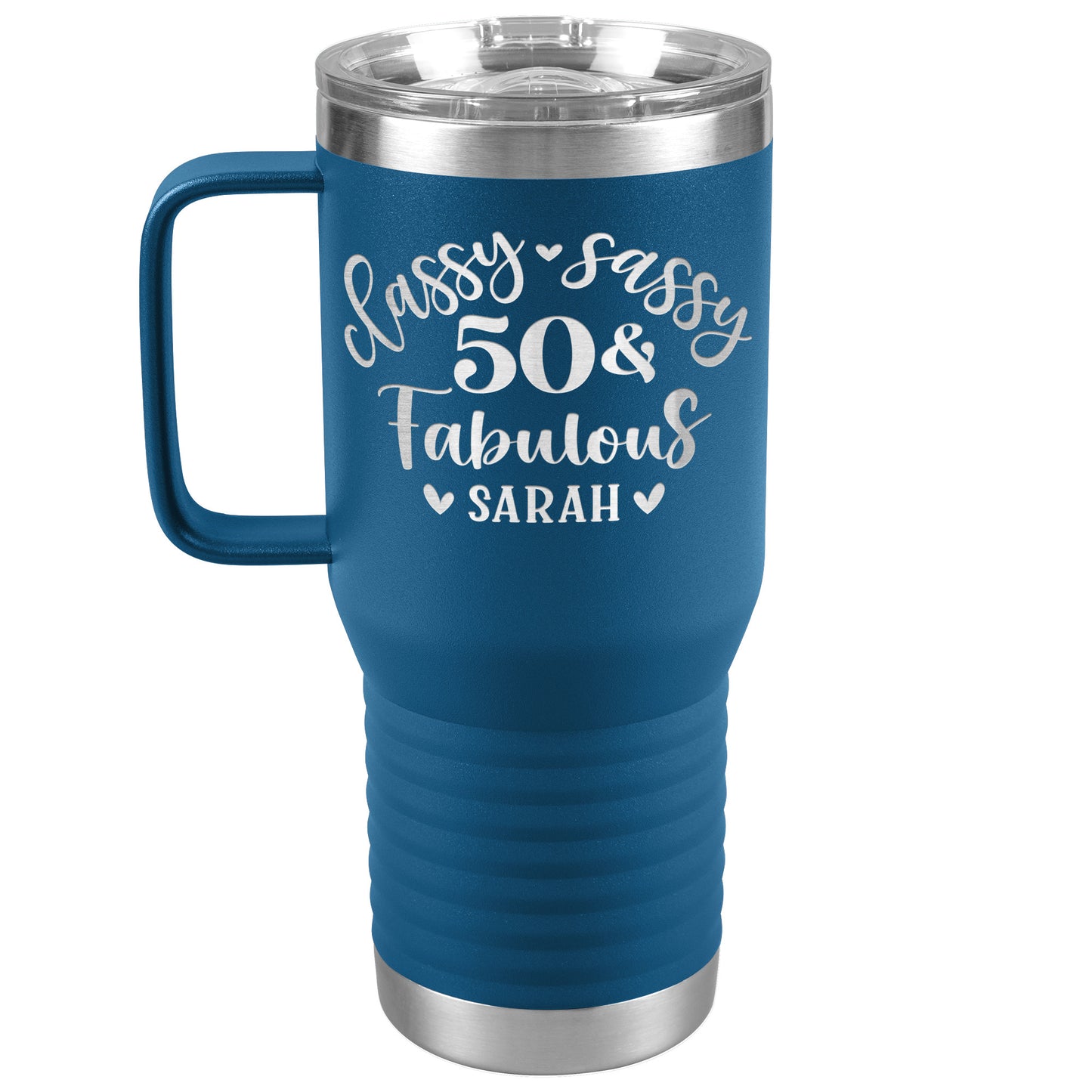 Classy Sassy 50 and Fabulous Birthday Tumbler