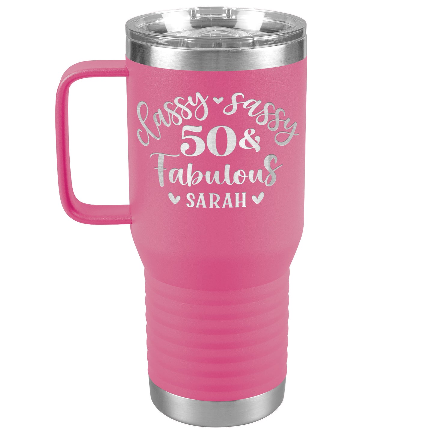 Classy Sassy 50 and Fabulous Birthday Tumbler