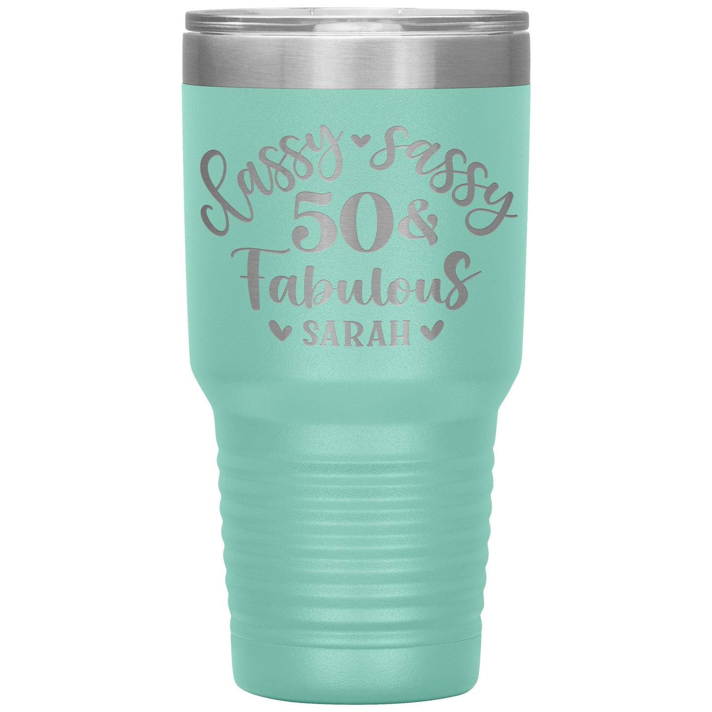 Classy Sassy 50 and Fabulous Birthday Tumbler