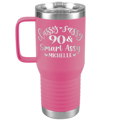 Classy Sassy 90 & Smart Assy Birthday Tumbler