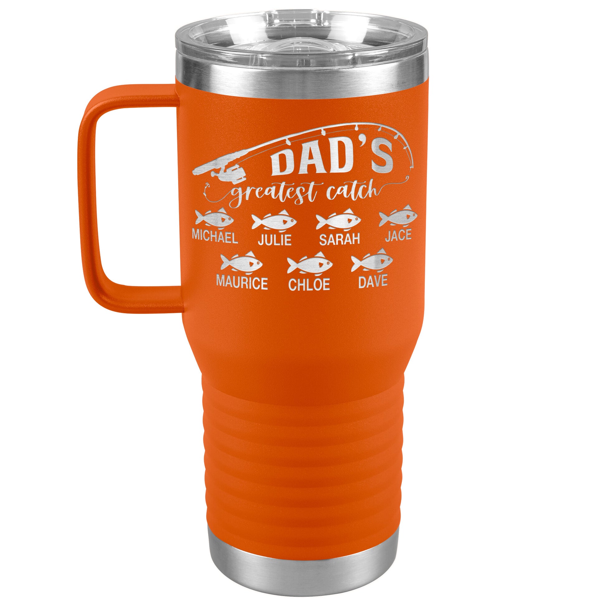 Dad's Greatest Catch Tumbler