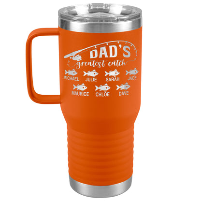 Dad's Greatest Catch Tumbler