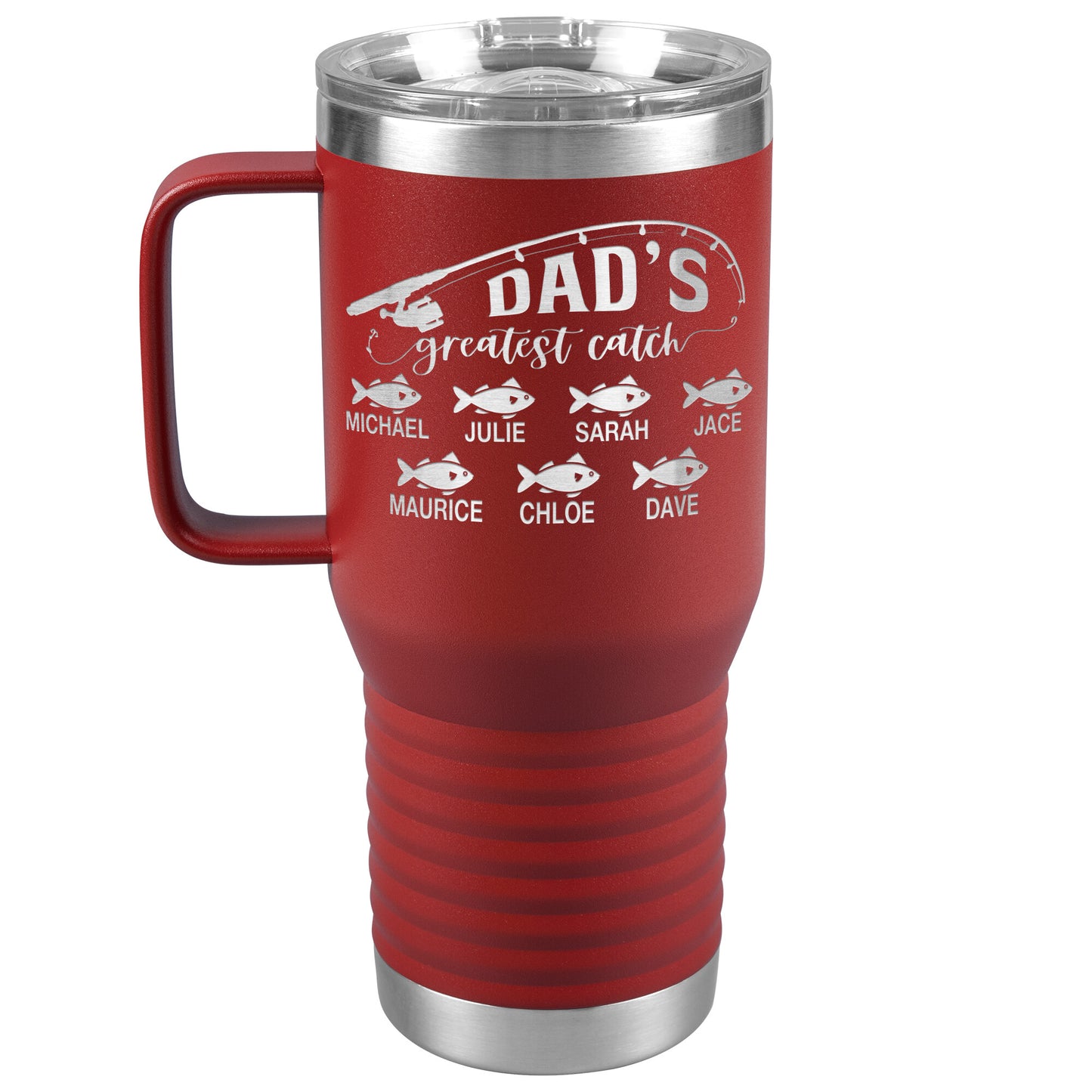 Dad's Greatest Catch Tumbler