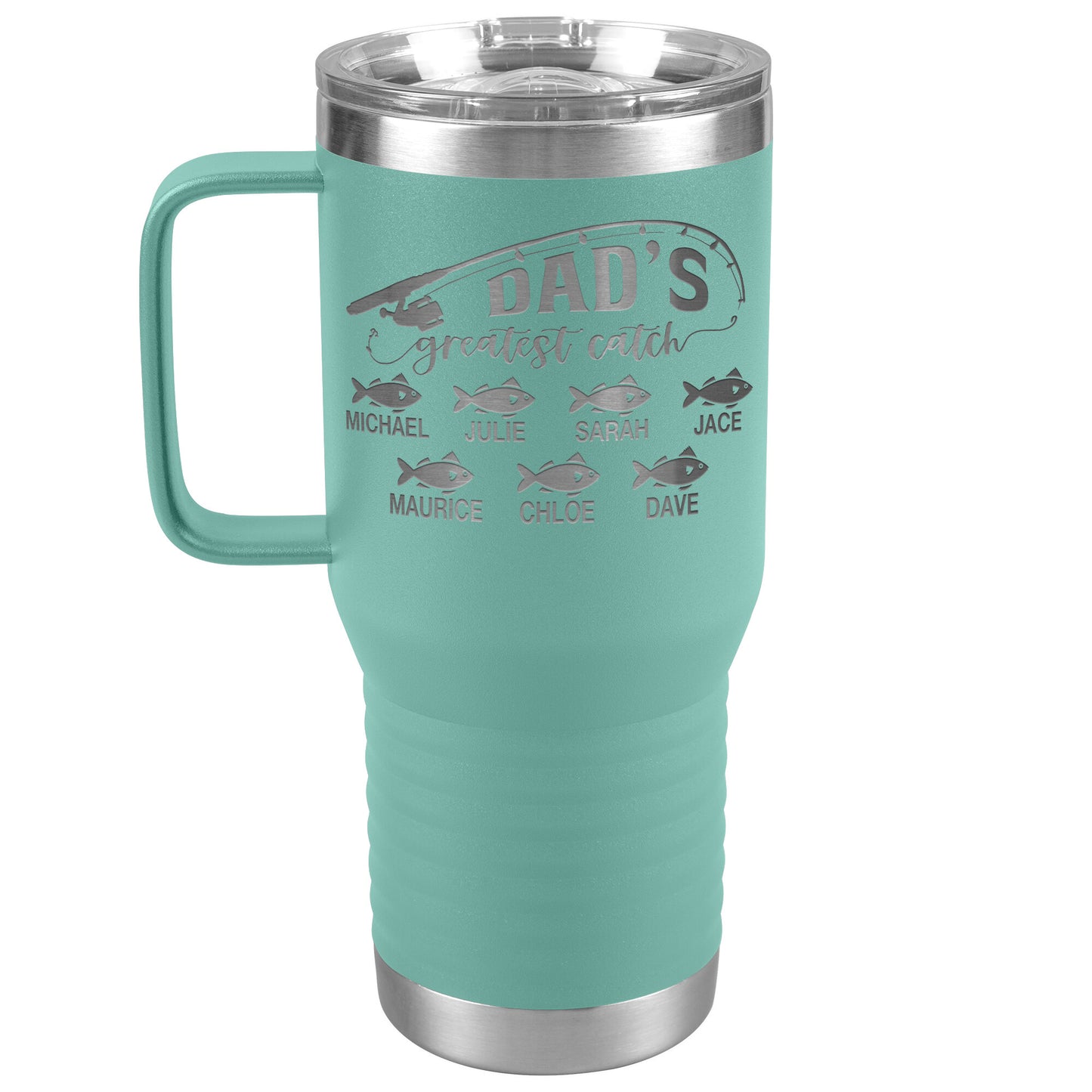 Dad's Greatest Catch Tumbler