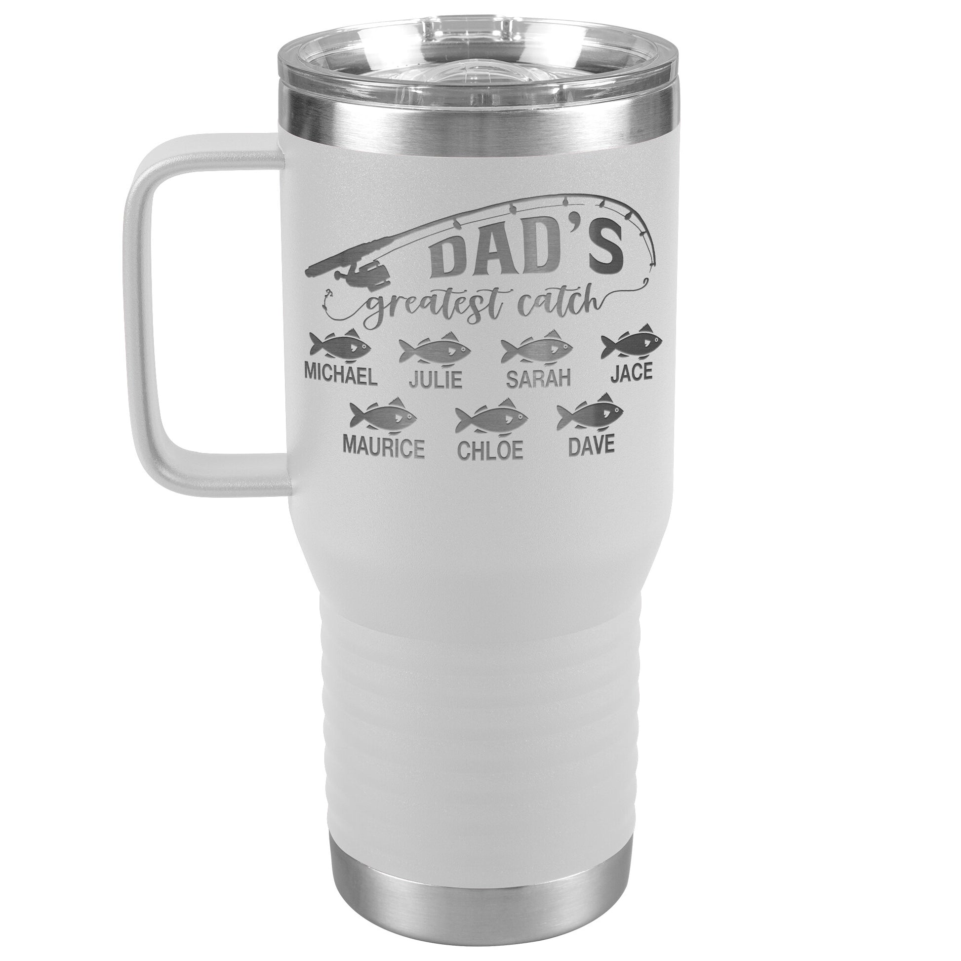 Dad's Greatest Catch Tumbler