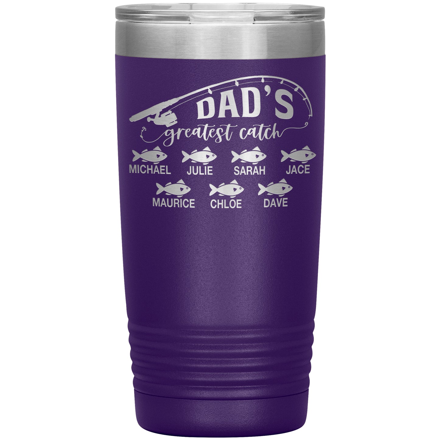 Dad's Greatest Catch Tumbler