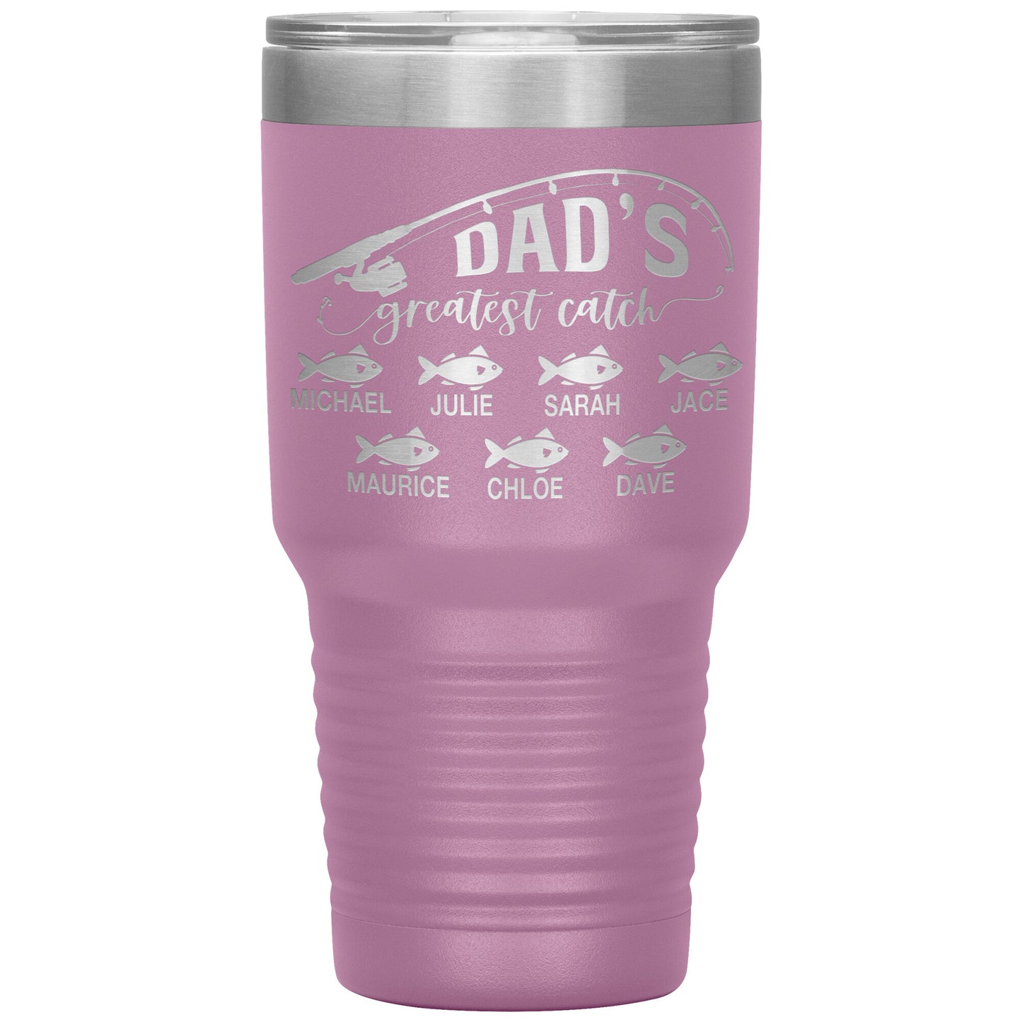 Dad's Greatest Catch Tumbler