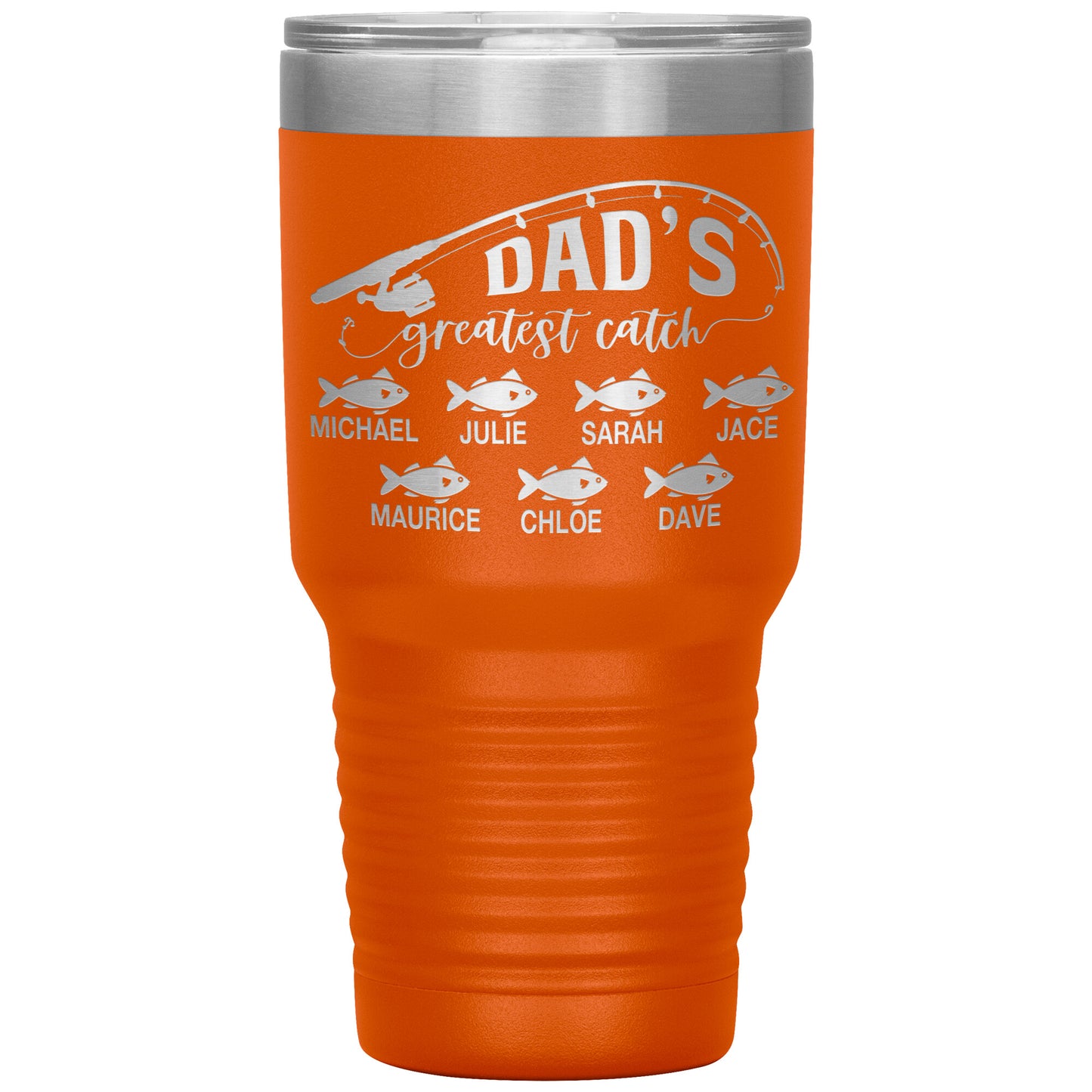 Dad's Greatest Catch Tumbler