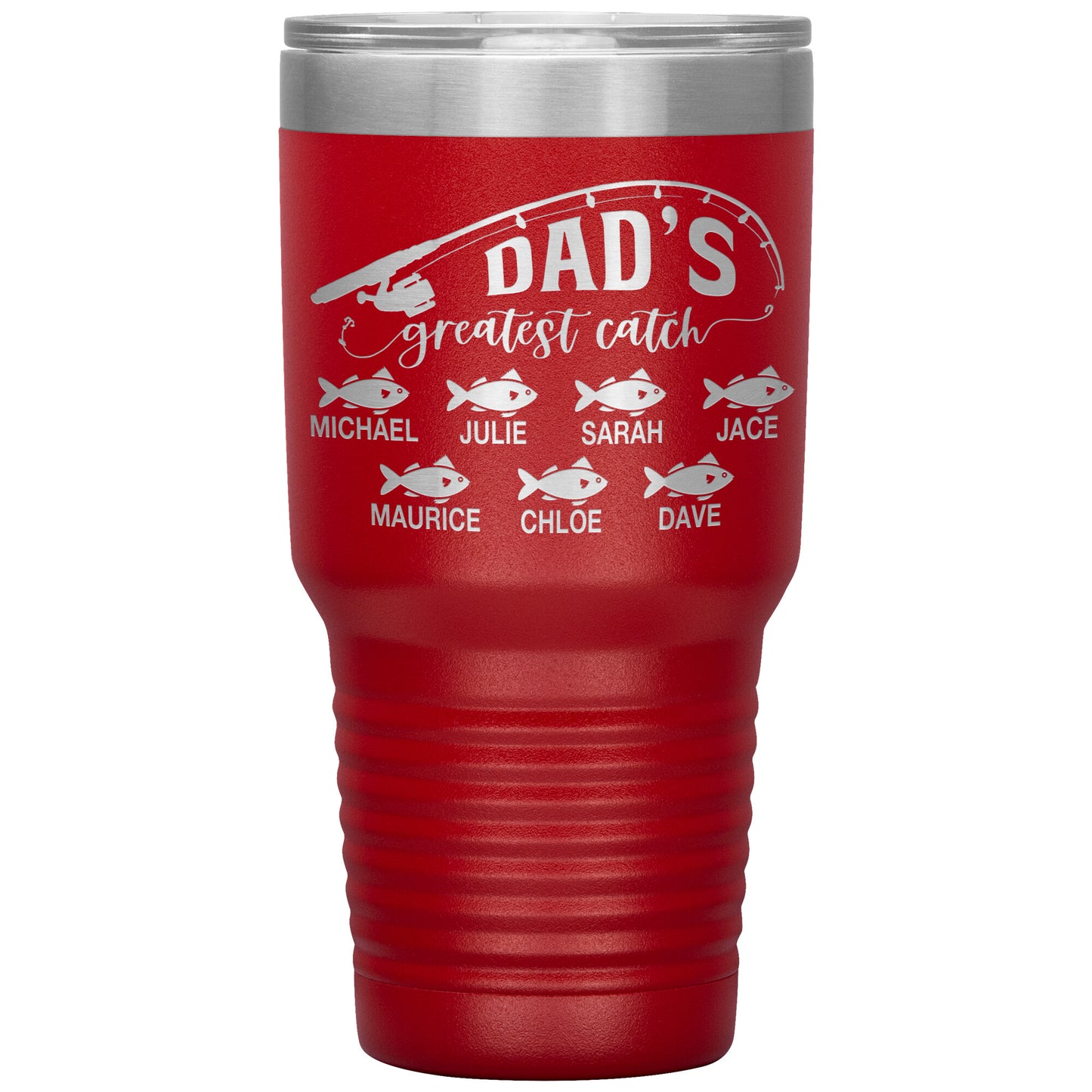 Dad's Greatest Catch Tumbler