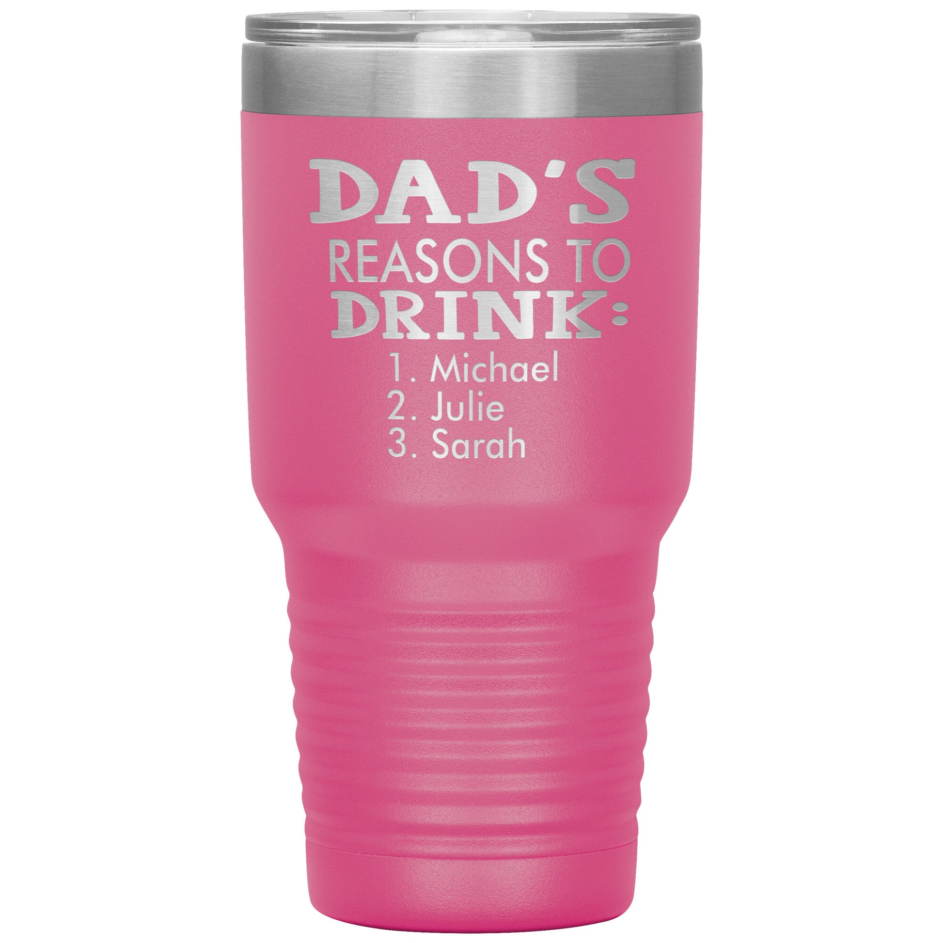 Dad's Reasons to Drink Tumbler