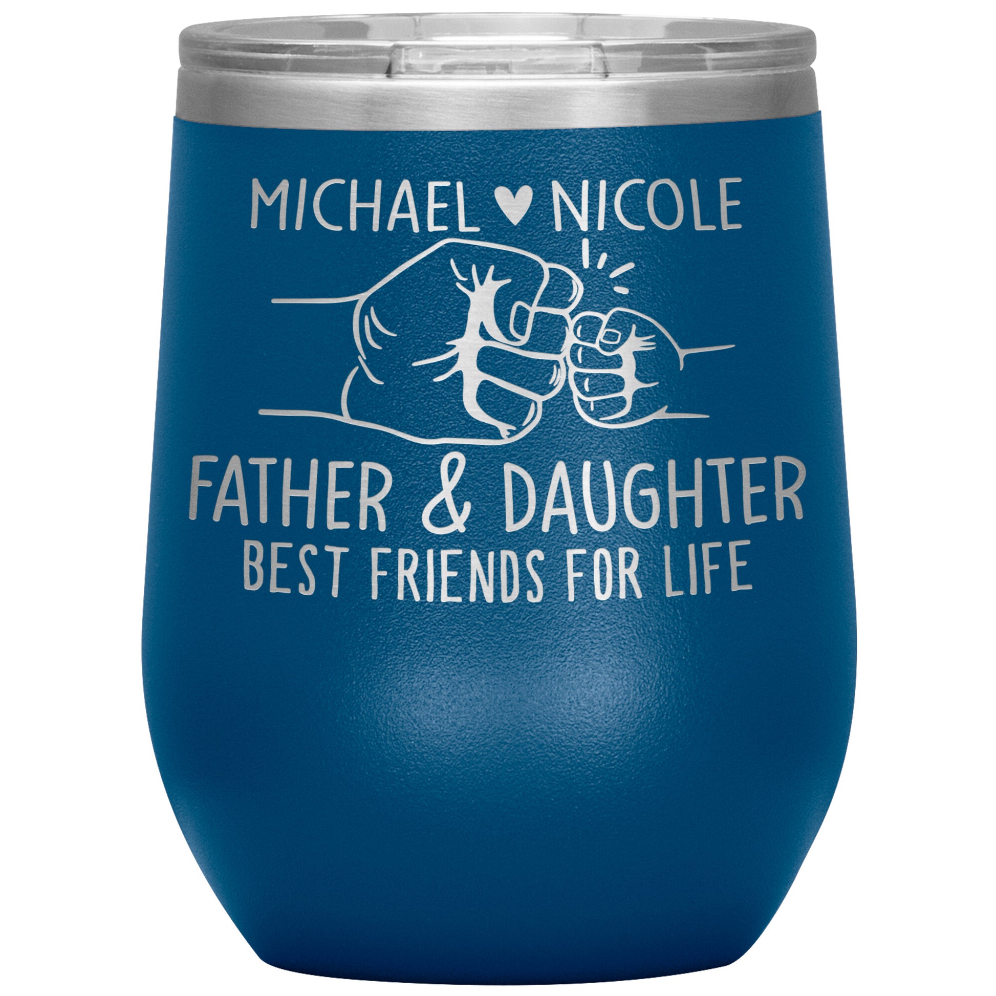 Father & Daughter Best Friends Tumbler