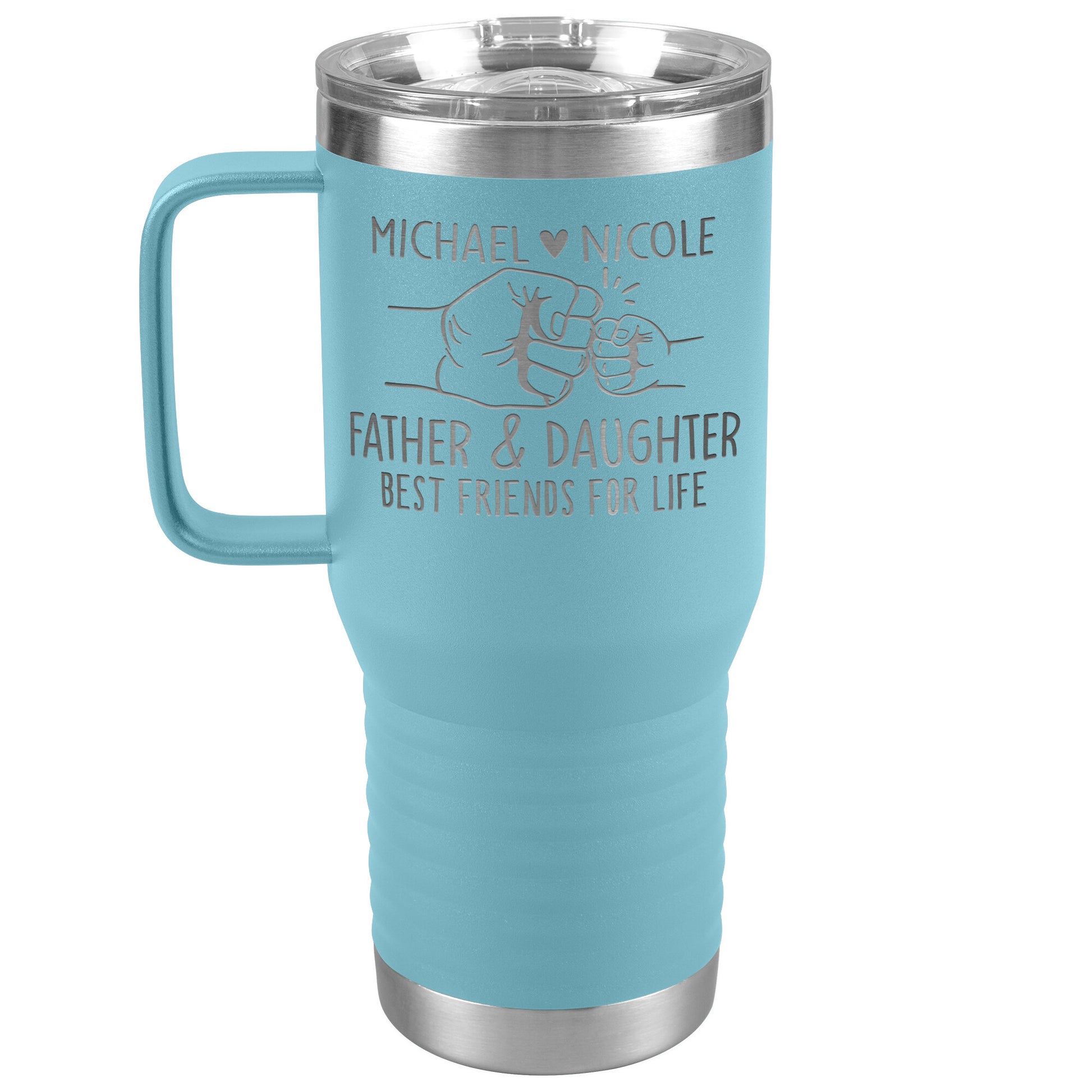 Father & Daughter Best Friends Tumbler