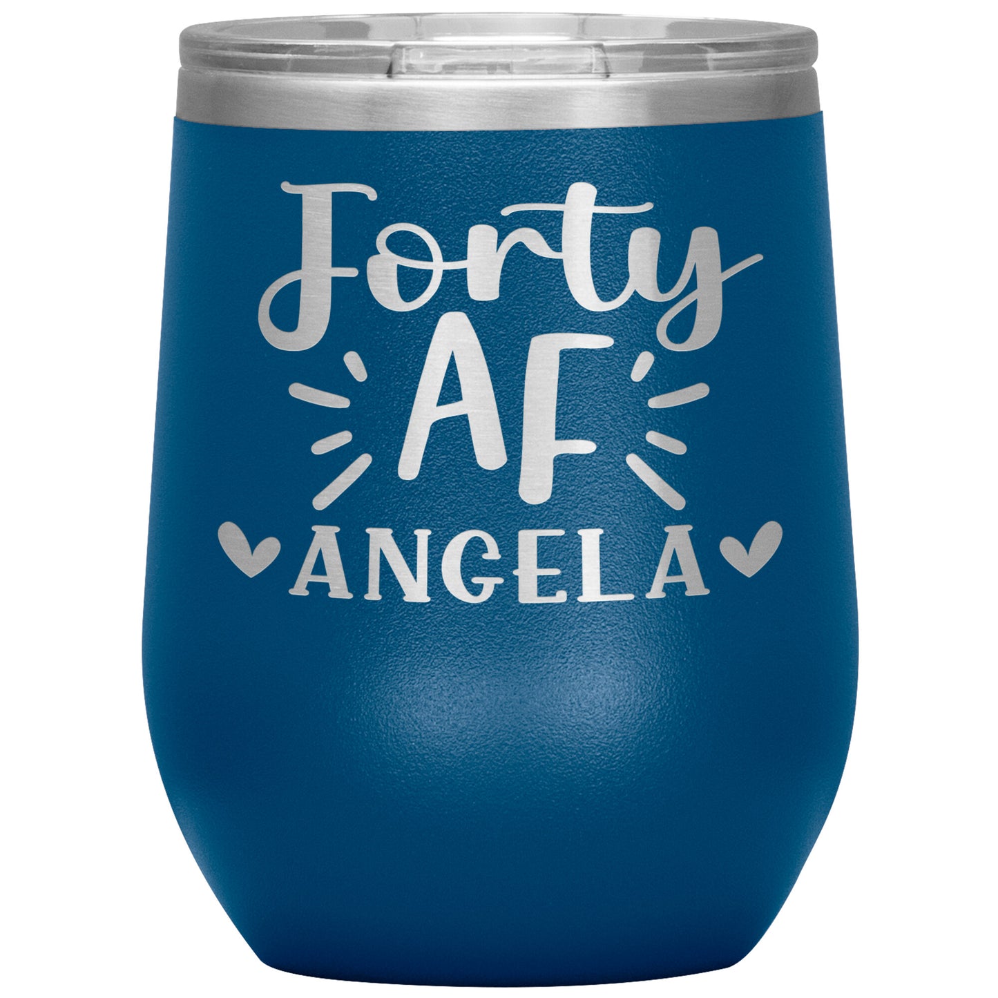 Forty AF 40th Birthday Tumbler