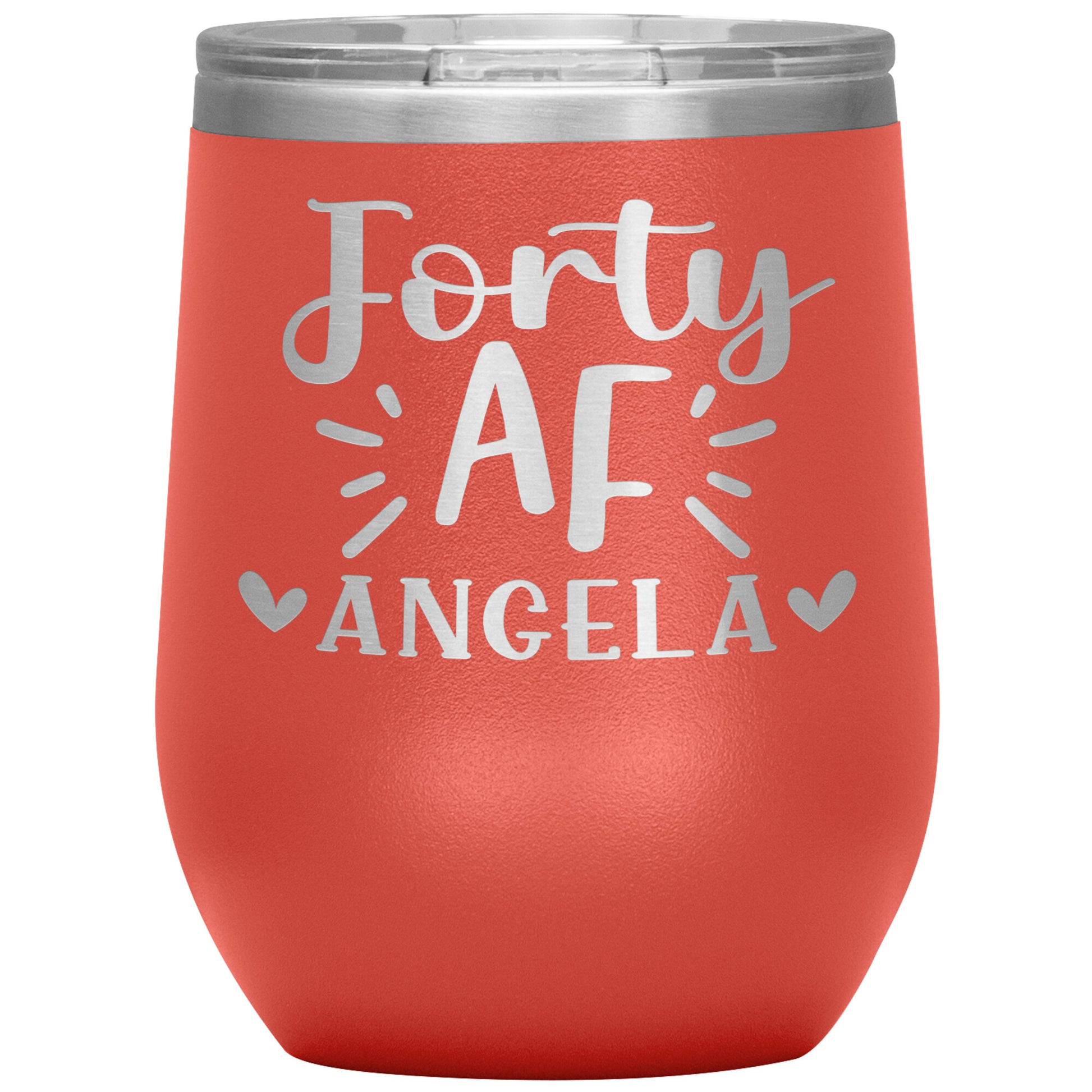 Forty AF 40th Birthday Tumbler