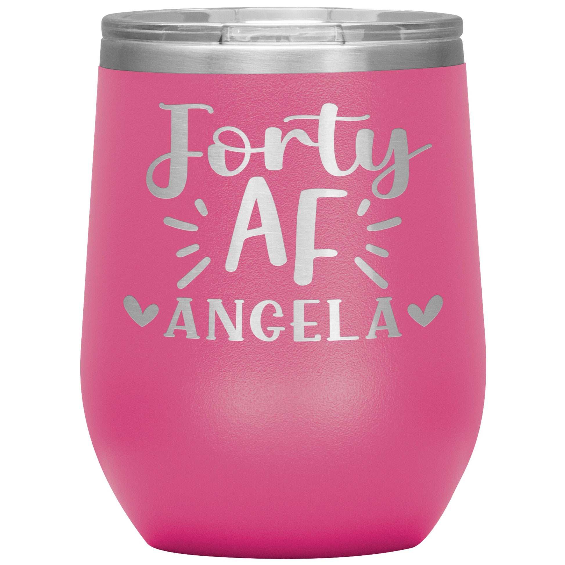 Forty AF 40th Birthday Tumbler