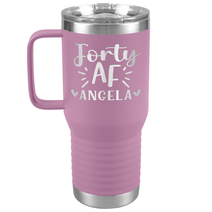 Forty AF 40th Birthday Tumbler