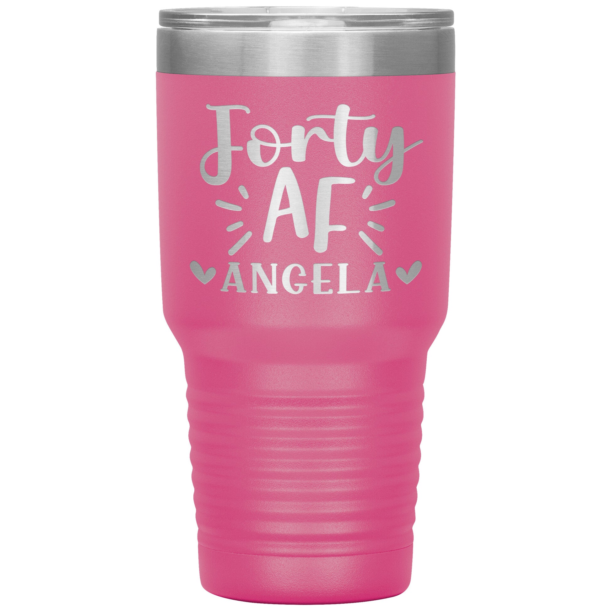 Forty AF 40th Birthday Tumbler