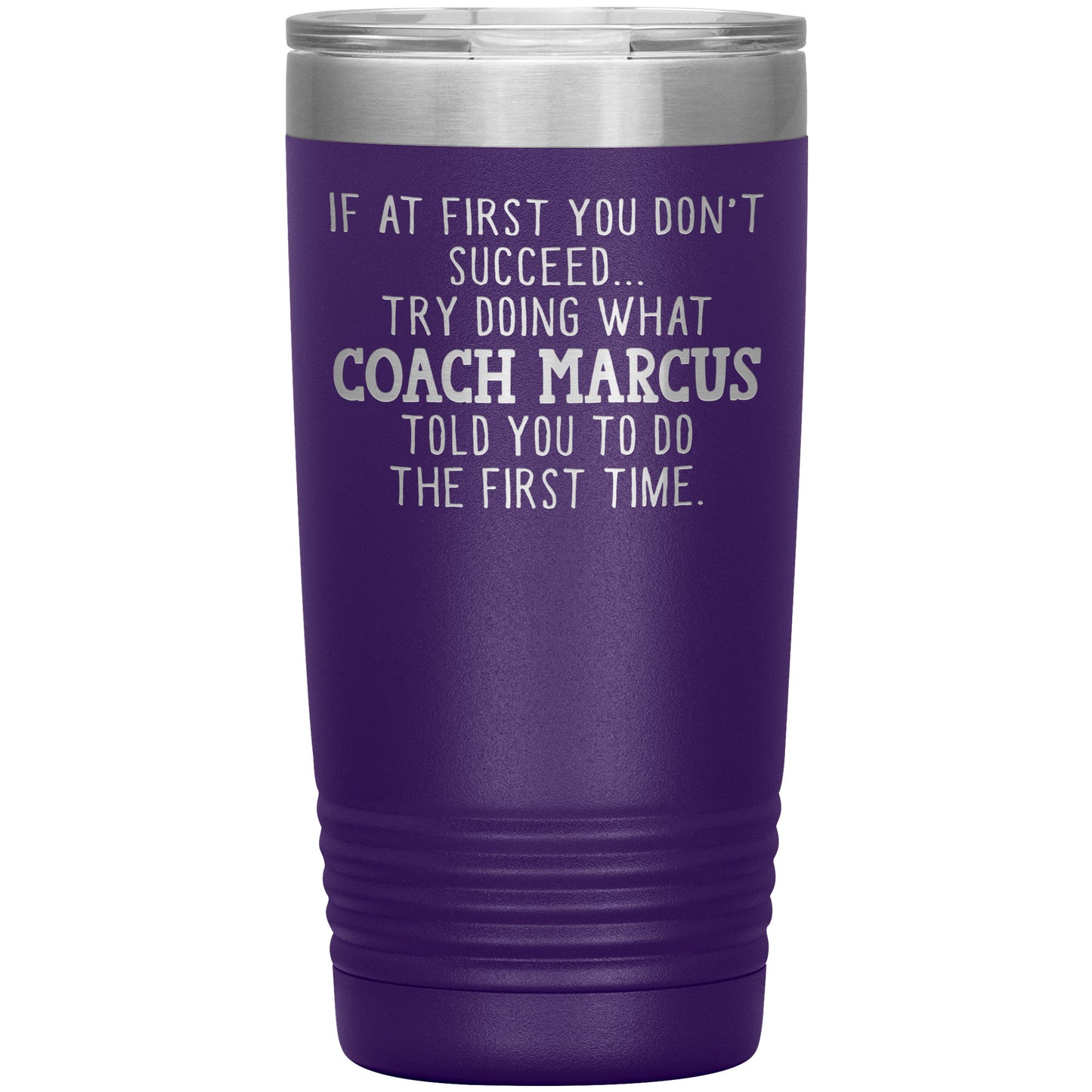 Funny Coach Tumbler Gift for Men or Women