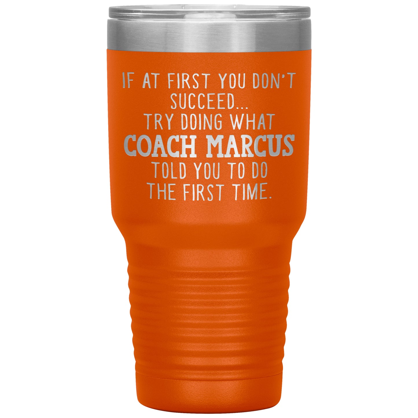 Funny Coach Tumbler Gift for Men or Women