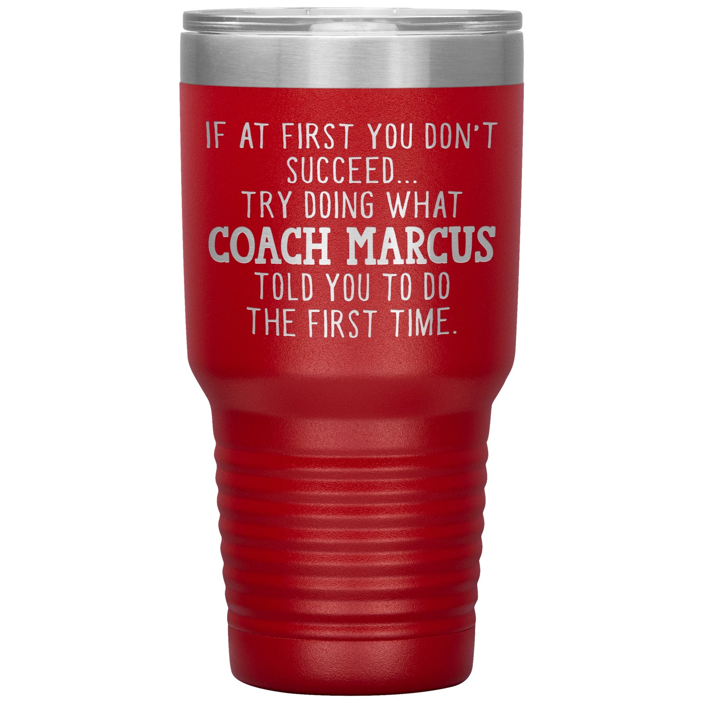 Funny Coach Tumbler Gift for Men or Women