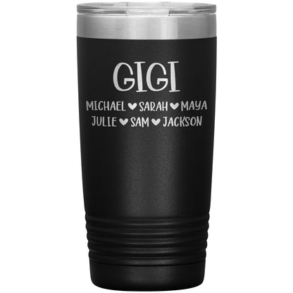 Gigi Grandchildren Tumbler