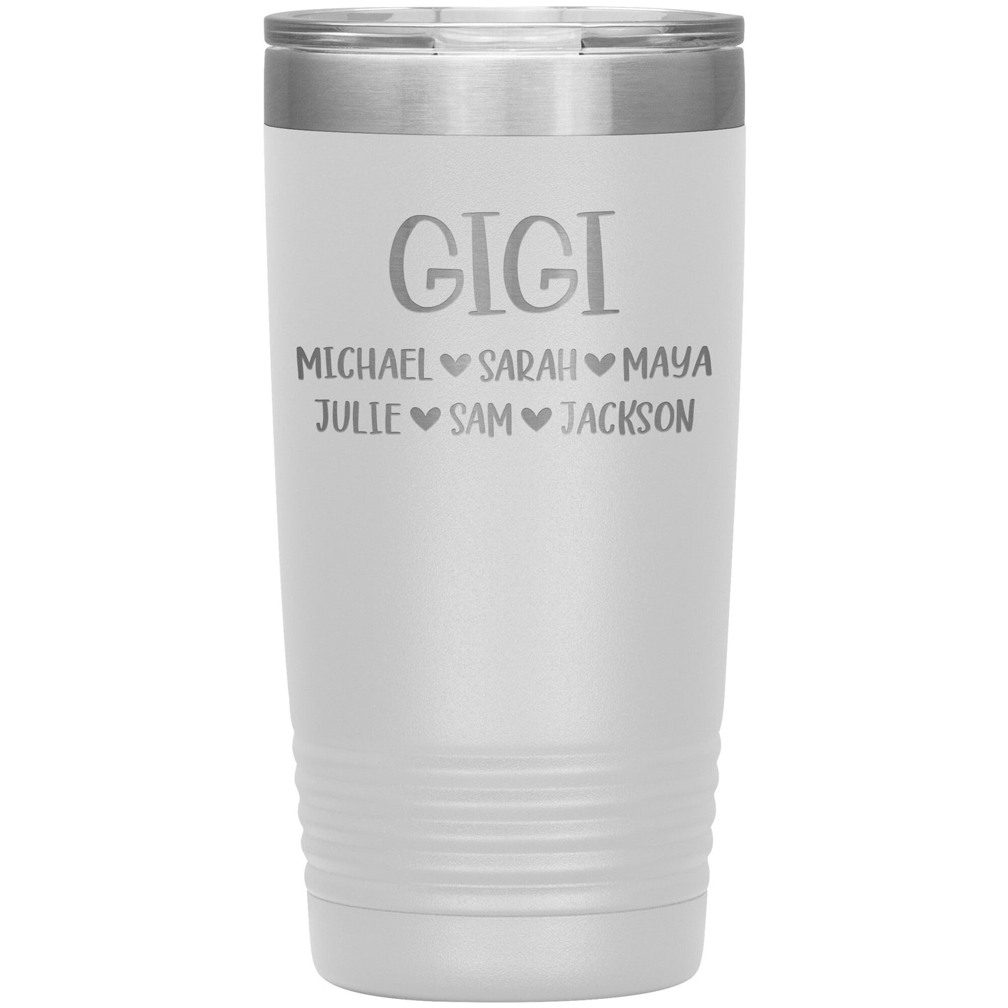 Gigi Grandchildren Tumbler