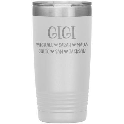 Gigi Grandchildren Tumbler